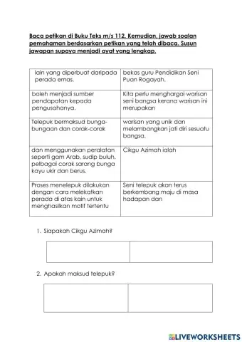 Kisah penggiat seni telepuk