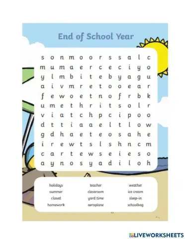 DIS English End of Year