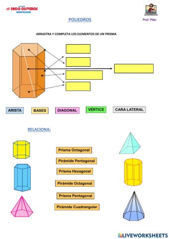 Prismas y pirámides