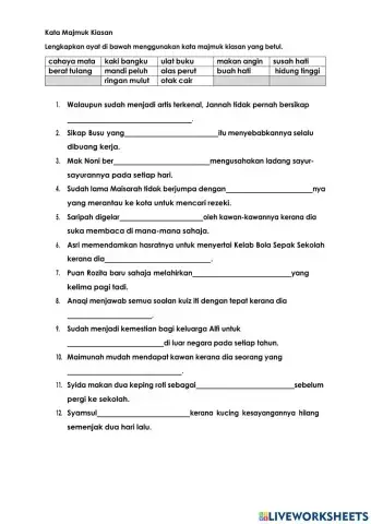 Bm tahun 5: tema 5 unit 13