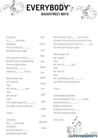 Everybody - Backstreet Boys