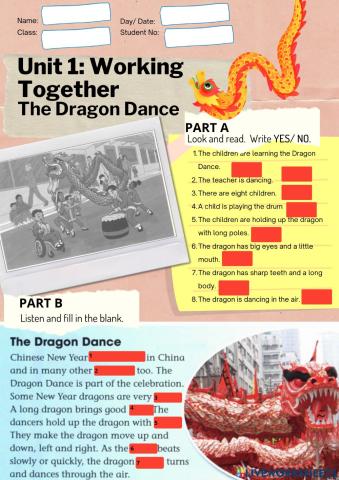 The dragon dance