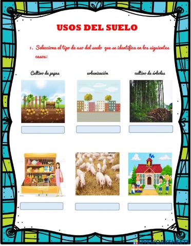Usos del suelo