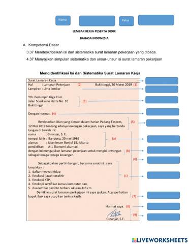 Isi dan Sistematika SLK