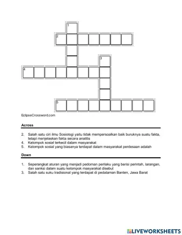 Puzzle Sosiologi