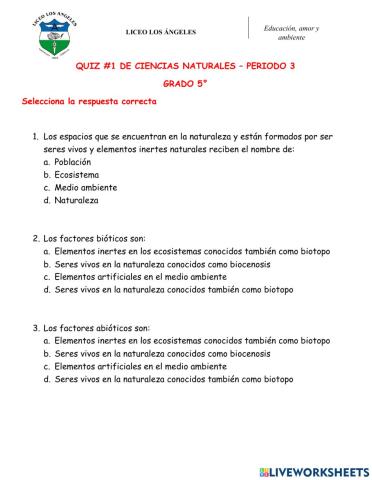 Quiz 1 cn 5° - p3
