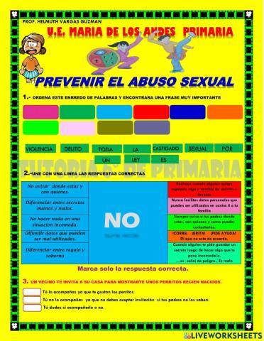 Prevenir el abuso sexual