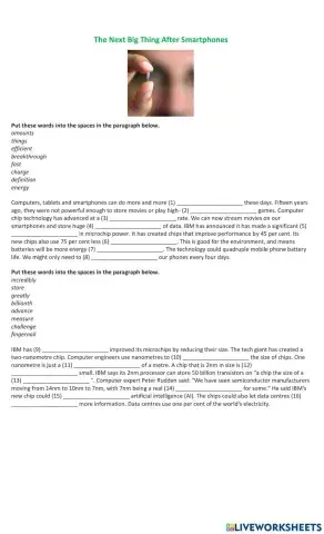 Microchips esl intermediate