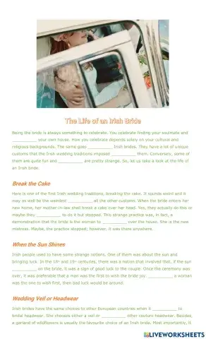 The Life of an Irish Bride