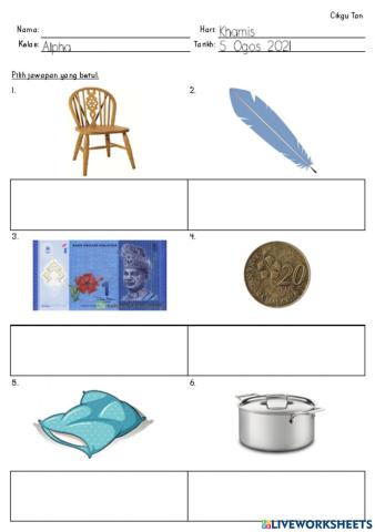 Benda Lembut & Benda Keras