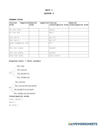 Italian - English translation