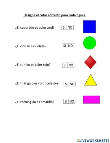 Designar el color correcto
