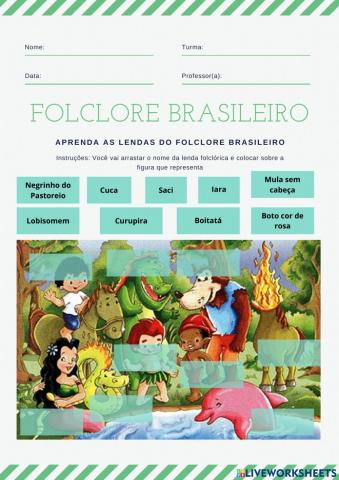 Lendas folcóricas brasileira