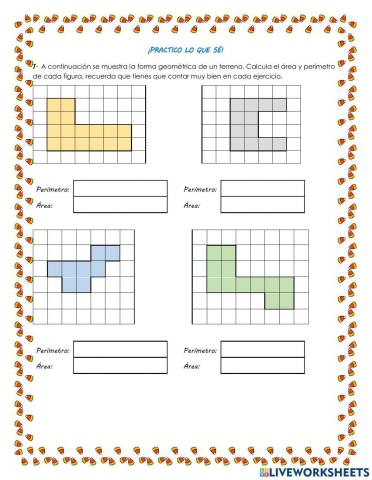 Actividad del perímetro y área