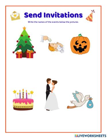 Send Invitations