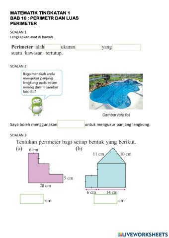 Bab 10:perimeter dan luas