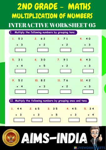 2nd-maths-ps05- multiplication of numbers - ch 07