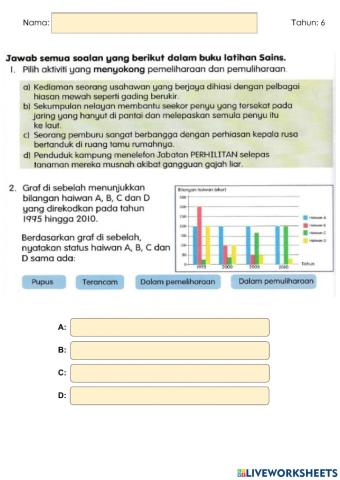 Pemeliharaan dan pemuliharaan