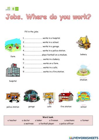 Jobs and city places