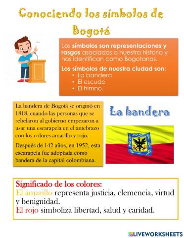 Conociendo los símbolos de Bogotá