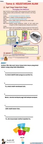 Latihan Ayat Tanya Tanpa Kata Tanya