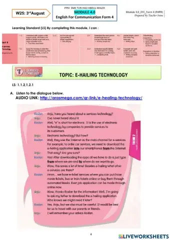 E-services technology