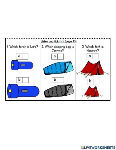 English get smart 4 : modul 7 - listening pg 73