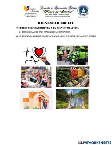 Bienestar social