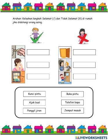 Keselamatan Diri di Rumah