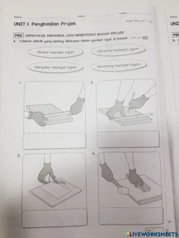 Penghasilan projek ms 16