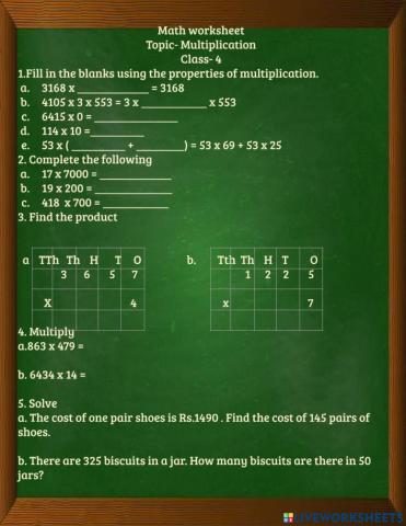 Multiplication