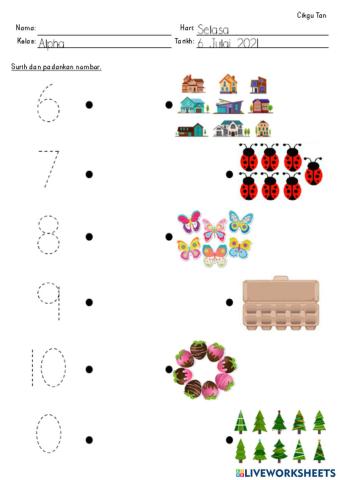 Nombor dalam Lingkungan 10