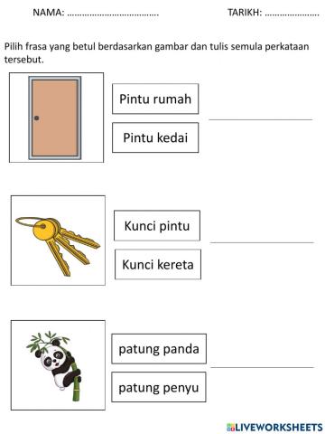 Frasa perkataan kvkkv