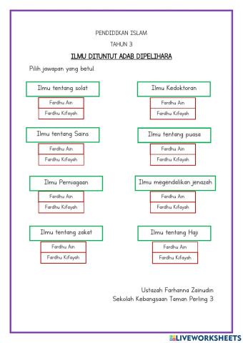 Ilmu Dituntut Adab Dipelihara