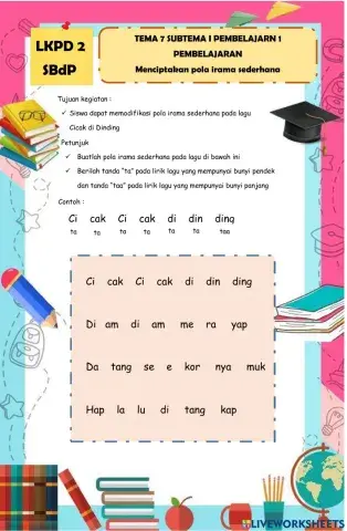 Memodifikasi pola irama