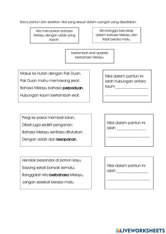 Unit 13 Nyatakan Nilai