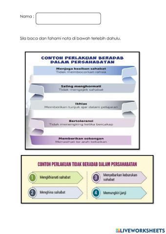 Beradab dan tidak beradap