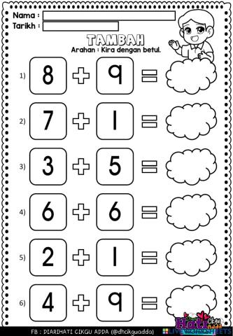 TAMBAH CEPAT TAHUN 1