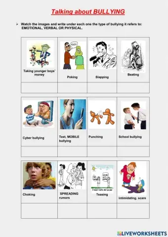 Some kinds of bullying