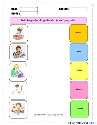 KATA KERJA PASIF TAHUN 1 2