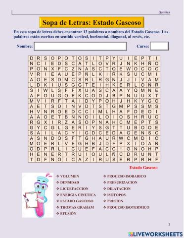 Interactivo: Estado Gaseoso