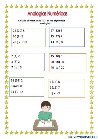 Analogias numericas