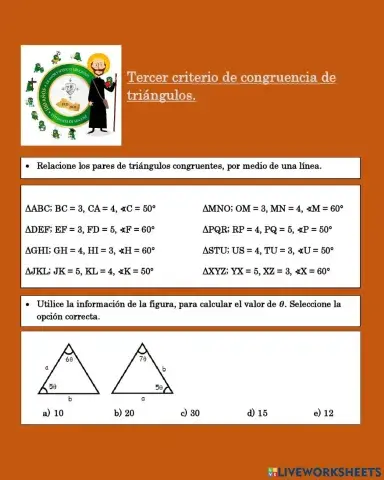 Congruencia de triángulos