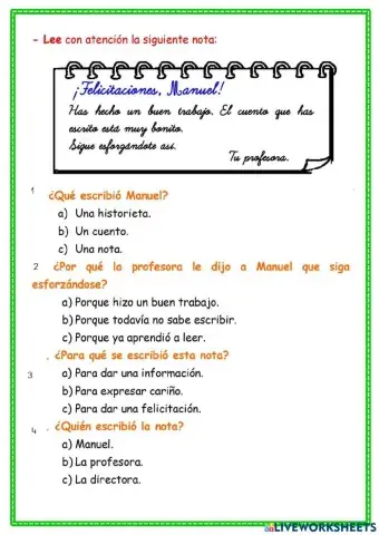 Comprensión lectora