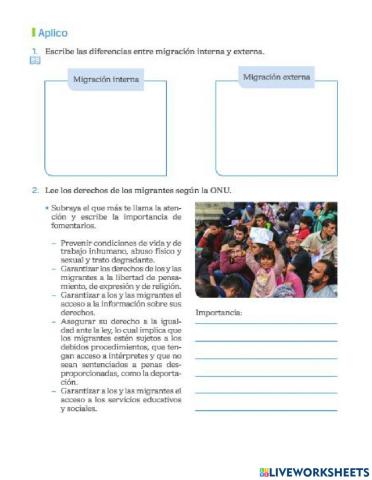 Evaluación módulo 14 Sociales