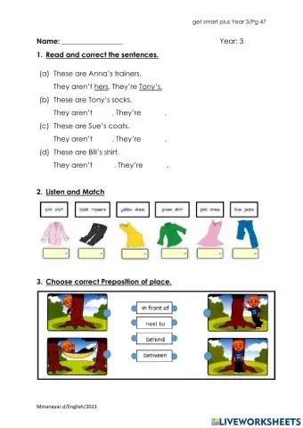 Get smart 3 - Possession of cloths