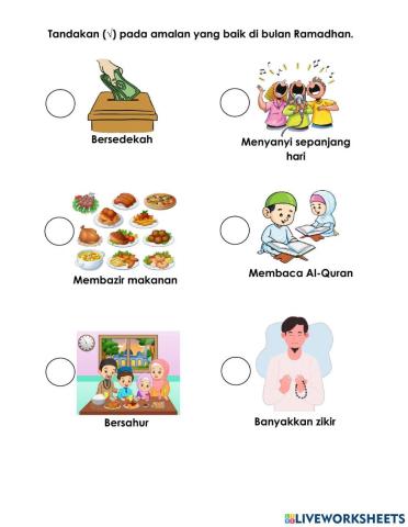 Pendidikan Islam (PdPR - Minggu 22, Puasa & Zakat)