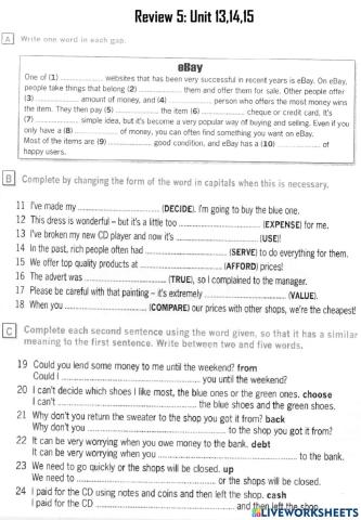 Destination B1 review 5