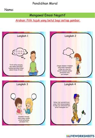 Mengawal perasaan negatif