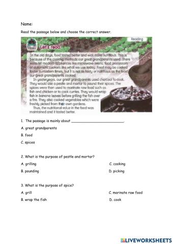 Unit 7 healthy and wise